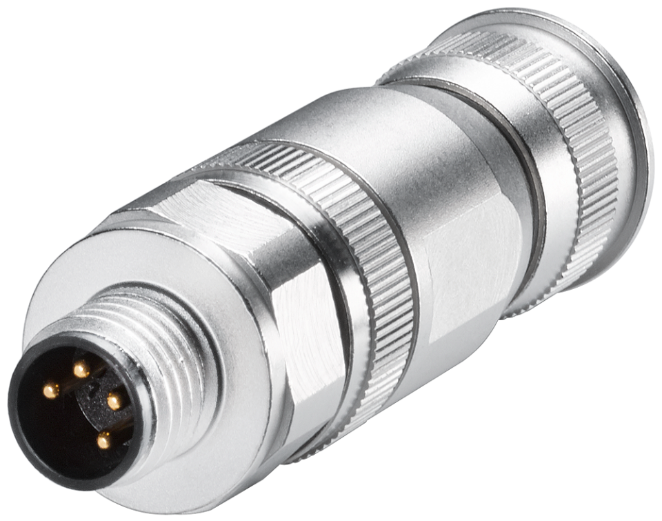 6ES7194-2AB00-0AA0 M8 connector for ET connection, 4-pole, shielded