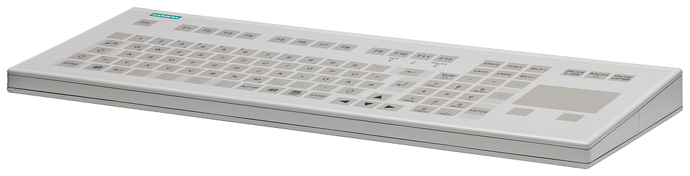 6GF6710-2AC PS2 membrane keyboard, de, with touch pad, desktop