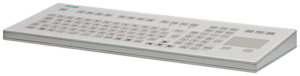 6GF6710-2BC PS2 membrane keyboard, en, with touch pad, desktop
