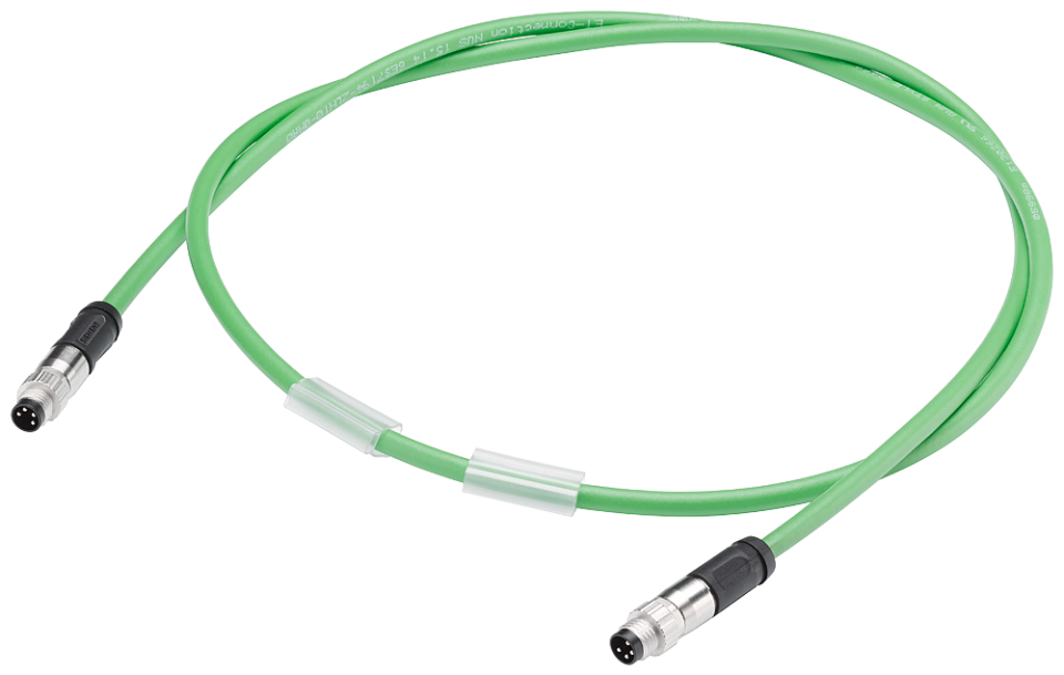 6ES7194-2LH20-0AA0 bus cable for ET connection M8, assembled on both ends