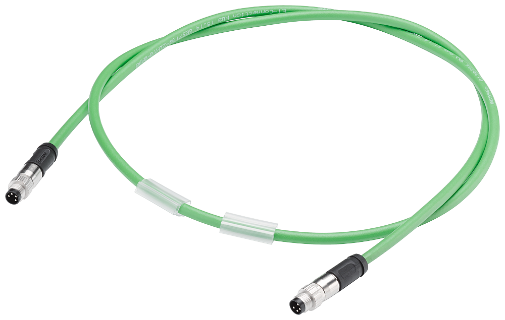 6ES7194-2LN15-0AA0 bus cable for ET connection M8, assembled on both ends