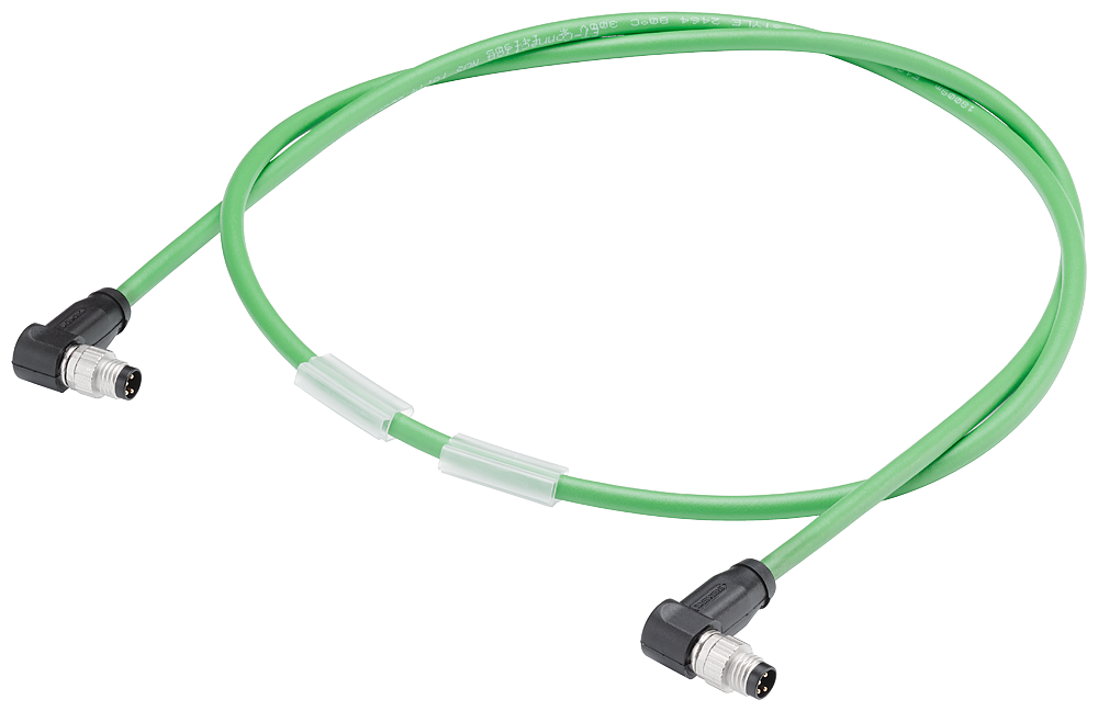 6ES7194-2LH03-0AB0 bus cable for ET connection M8, assembled on both ends