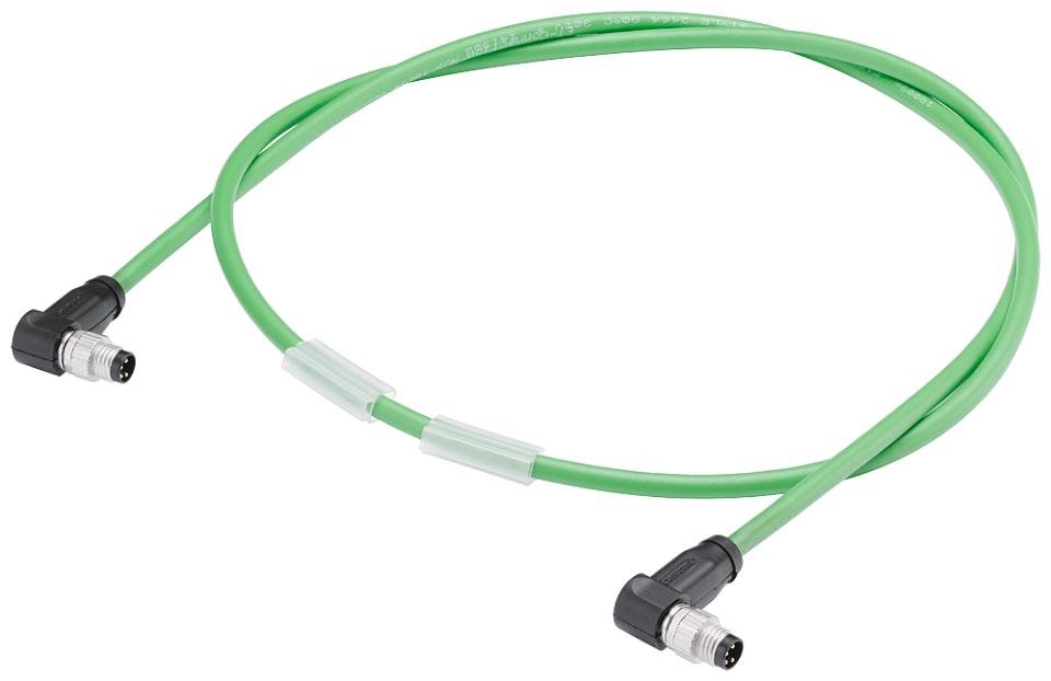6ES7194-2LH50-0AB0 bus cable for ET connection M8, assembled on both ends