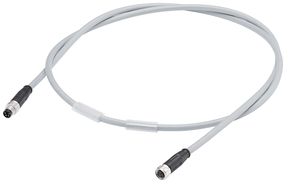 6ES7194-2LH50-1AA0 Power cable M8, both ends assembled with M8 connector