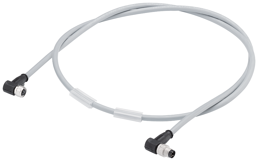 6ES7194-2LH03-1AB0 Power cable M8, both ends assembled with M8 connector