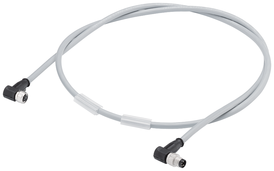 6ES7194-2LH03-1AB0 Power cable M8, both ends assembled with M8 connector