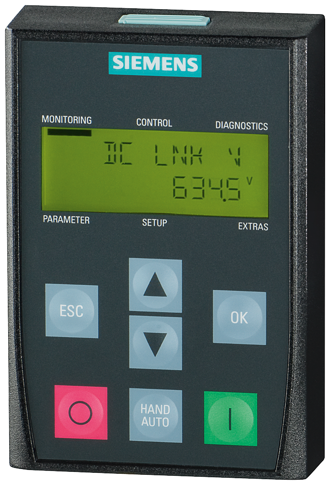 6SL3255-0AA00-4CA1 SINAMICS G120 Basic Operator Panel (BOP-2)