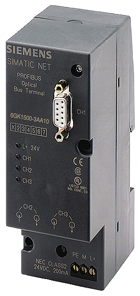 6GK1500-3AA10 PROFIBUS OBT; opt. bus terminal for connection of a