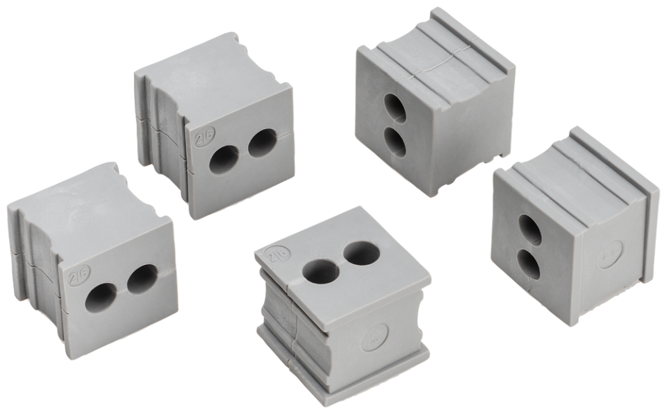 6AV6881-0AM62-0AQ0 icotek cable sleeve, 6+6 mm, color: gray, scope of