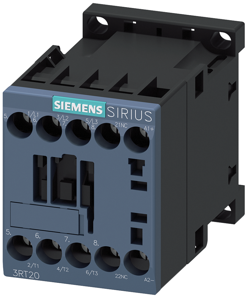 3RT2017-1BB42 power contactor, AC-3e/AC-3, 12 A, 5.5 kW / 400 V,