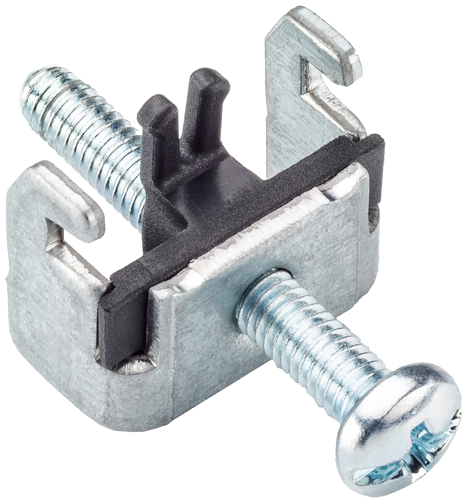 6AV6881-6AD10-0AA0 steel mounting clip, type 2, captive, scope of supply: