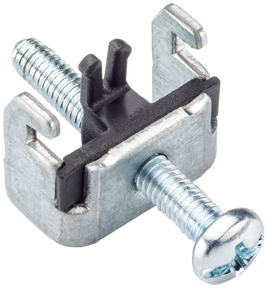 6AV6881-6AD10-0AA0 steel mounting clip, type 2, captive, scope of supply: