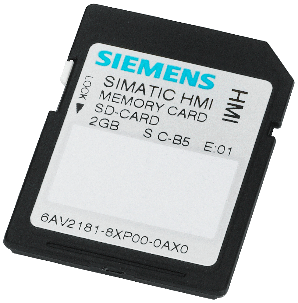 6AV6671-8XB10-0AX1 SIMATIC SD memory card 512 MB secure digital card for