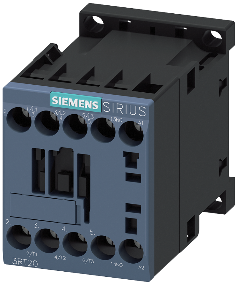 3RT2017-1AP01 power contactor, AC-3e/AC-3, 12 A, 5.5 kW / 400 V,
