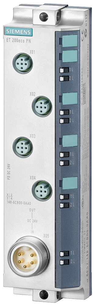 6ES7148-6CB00-0AA0 SIMATIC DP, ET 200ECO PN, voltage distributor PD 24