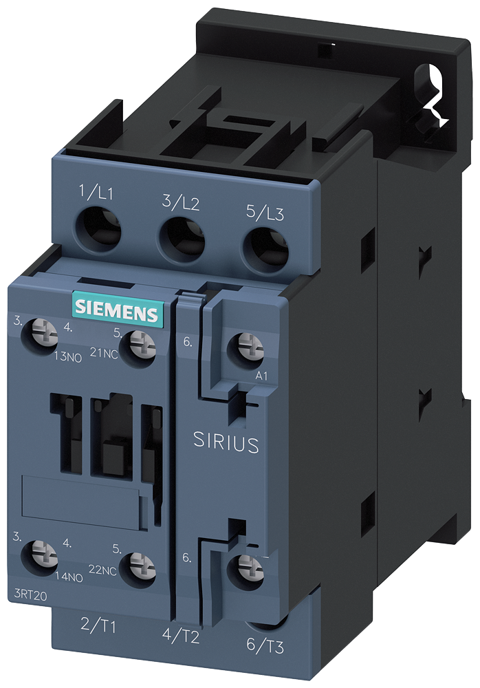 3RT2023-1AB00 power contactor, AC-3e/AC-3, 9 A, 4 kW / 400 V, 3-pole,
