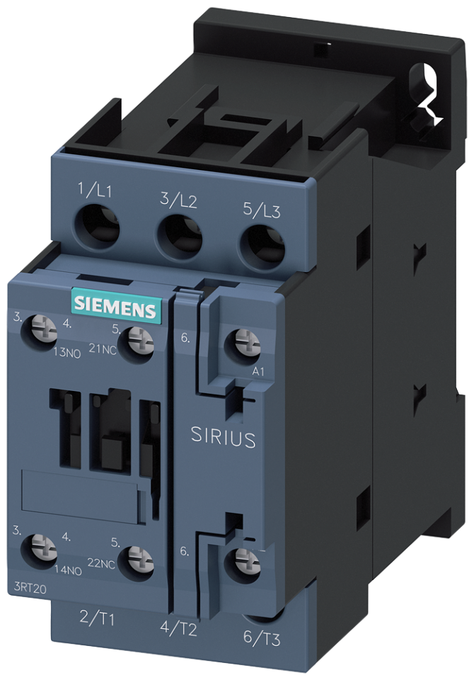 3RT2023-1AB00 power contactor, AC-3e/AC-3, 9 A, 4 kW / 400 V, 3-pole,