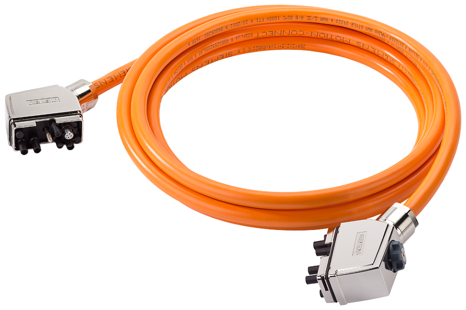 6FX8002-7HY22-1AB0 Pre-assembled hybrid cable type: 6FX8002-7HY22 Power