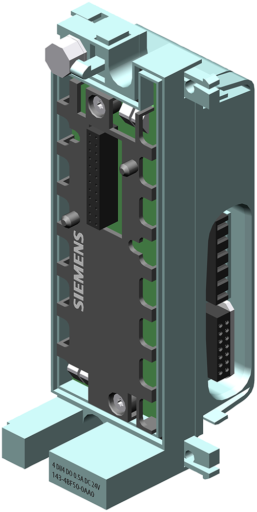 6ES7143-4BF50-0AA0 SIMATIC DP, Electronic modules for ET 200 PRO 4 DI/4