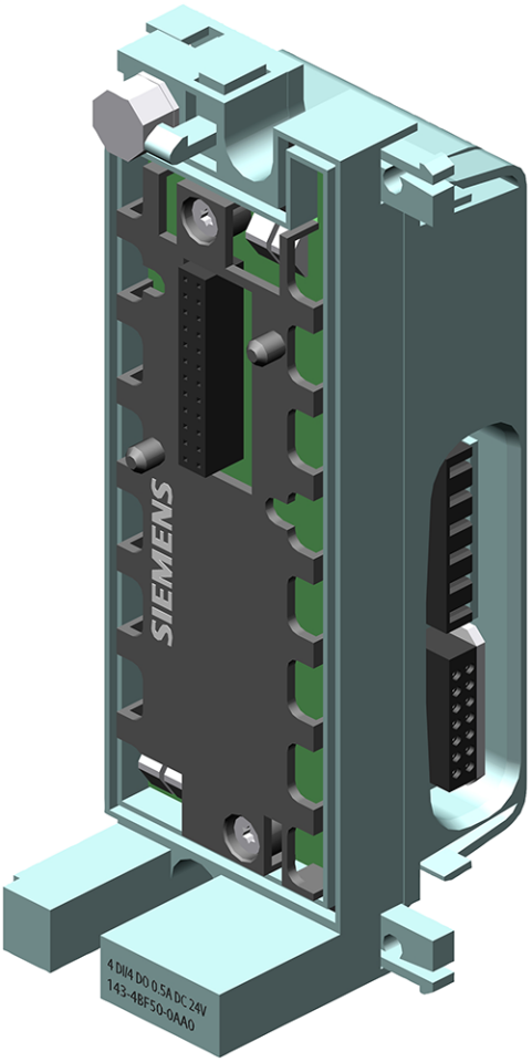 6ES7143-4BF50-0AA0 SIMATIC DP, Electronic modules for ET 200 PRO 4 DI/4
