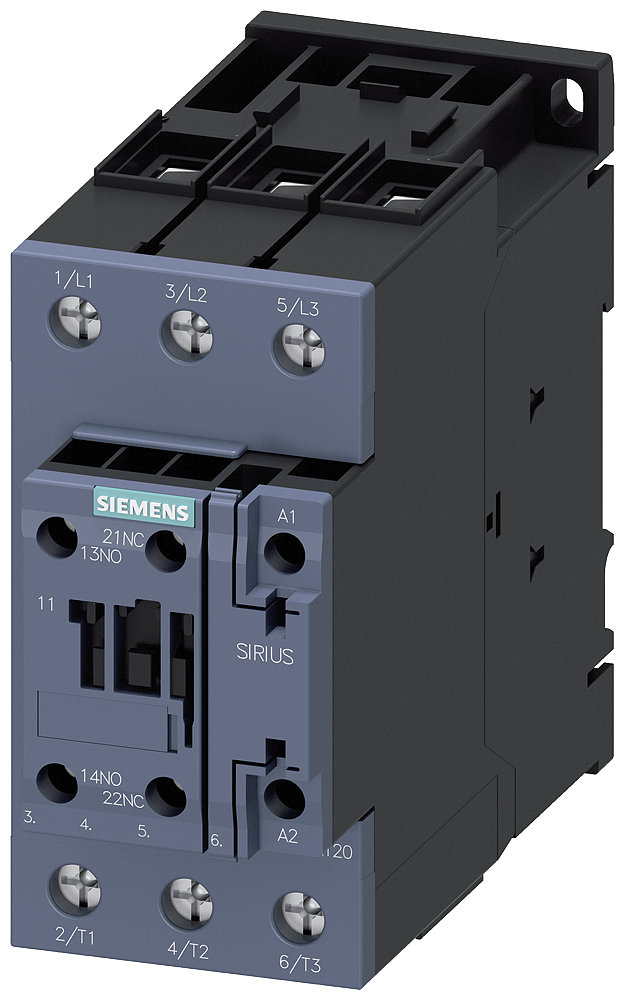 3RT2035-1AP00 power contactor, AC-3e/AC-3, 41 A, 18.5 kW / 400 V,