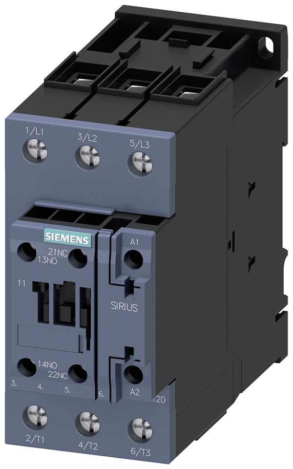 3RT2035-1AP00 power contactor, AC-3e/AC-3, 41 A, 18.5 kW / 400 V,