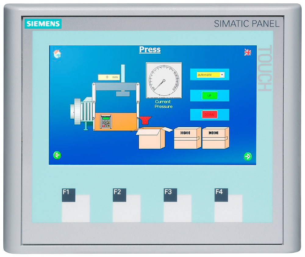 6AV6647-0AK11-3AX1 SIMATIC HMI KTP400 Basic Color PN, Basic Panel, key/touch