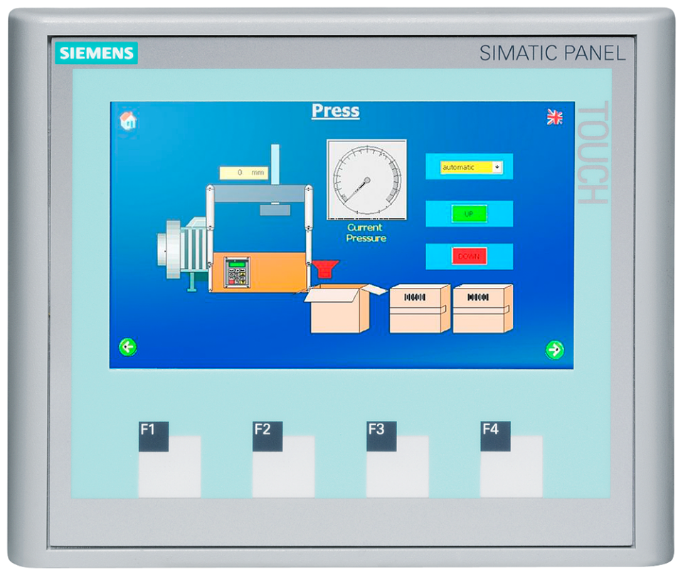 6AV6647-0AK11-3AX1 SIMATIC HMI KTP400 Basic Color PN, Basic Panel, key/touch