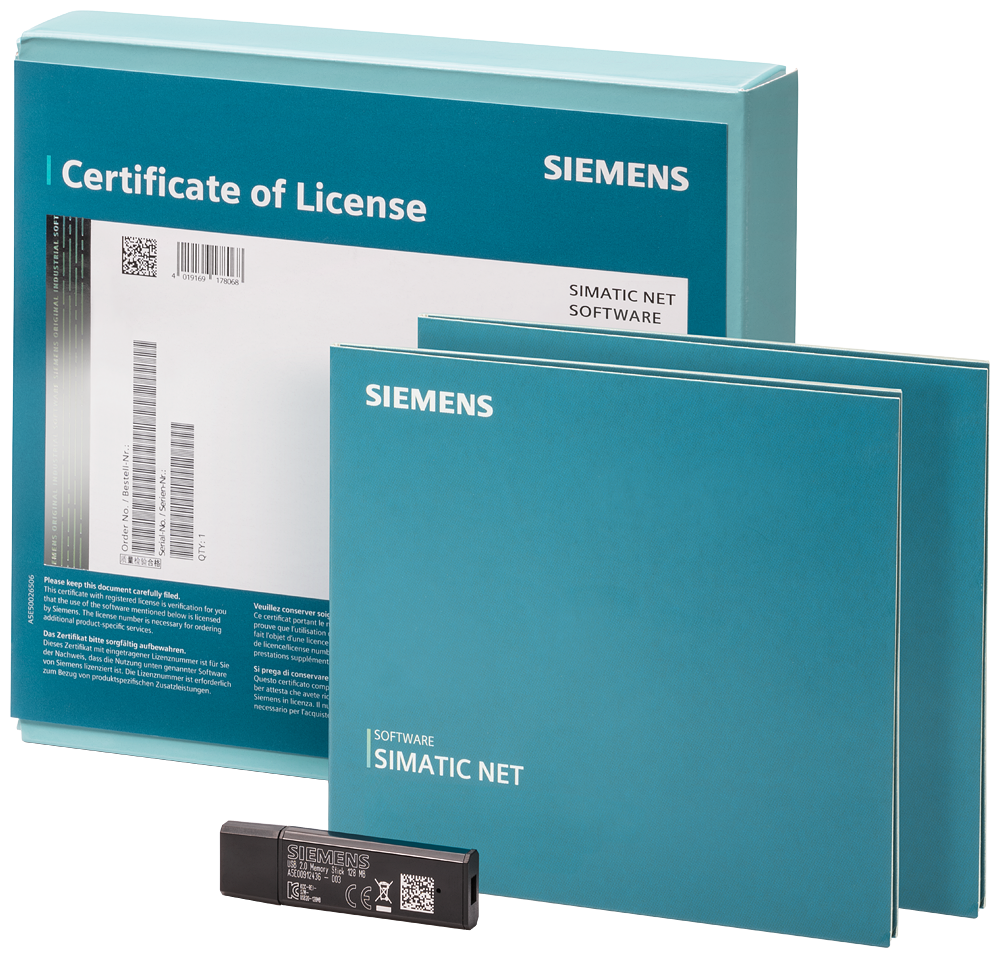 6GK1716-1CB18-0AA0 SIMATIC NET HARDNET-IE S7 V18 SW for S7-, open communication,: