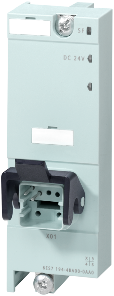 6ES7194-4BA00-0AA0 SIMATIC DP, connection module for power module PM-E