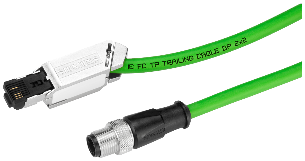 6XV1871-5TH50 IE connecting cable M12-180/IE FC RJ45 Plug-145; IE
