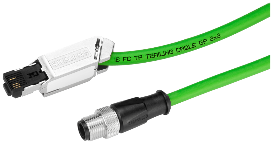 6XV1871-5TH50 IE connecting cable M12-180/IE FC RJ45 Plug-145; IE
