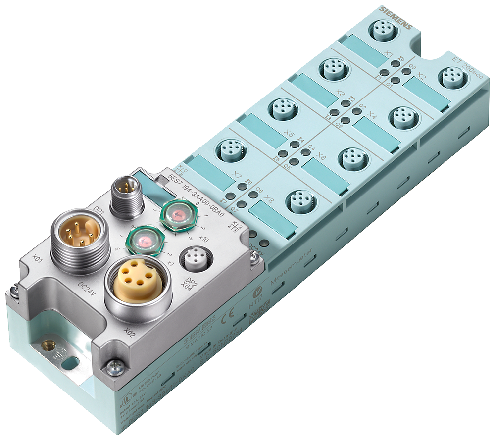 6ES7141-3BH00-0XA0 SIMATIC DP, Basic module BM 141 ET 200ECO: 16 DI 24