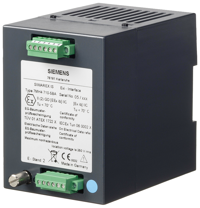 7MH4710-5BA SIWAREX IS Ex barrier standard version for intrinsically