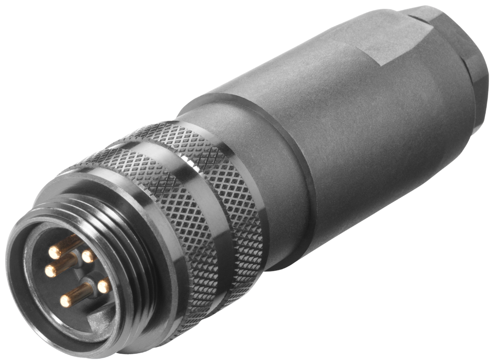 6GK1905-0FA00 7/8 inch connection plug for ET 200, with axial cable