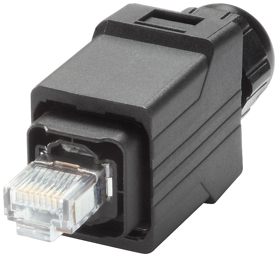 6GK1901-1BB10-6AA0 IE RJ45 plug PRO, IP65 push-pull connector for on-site