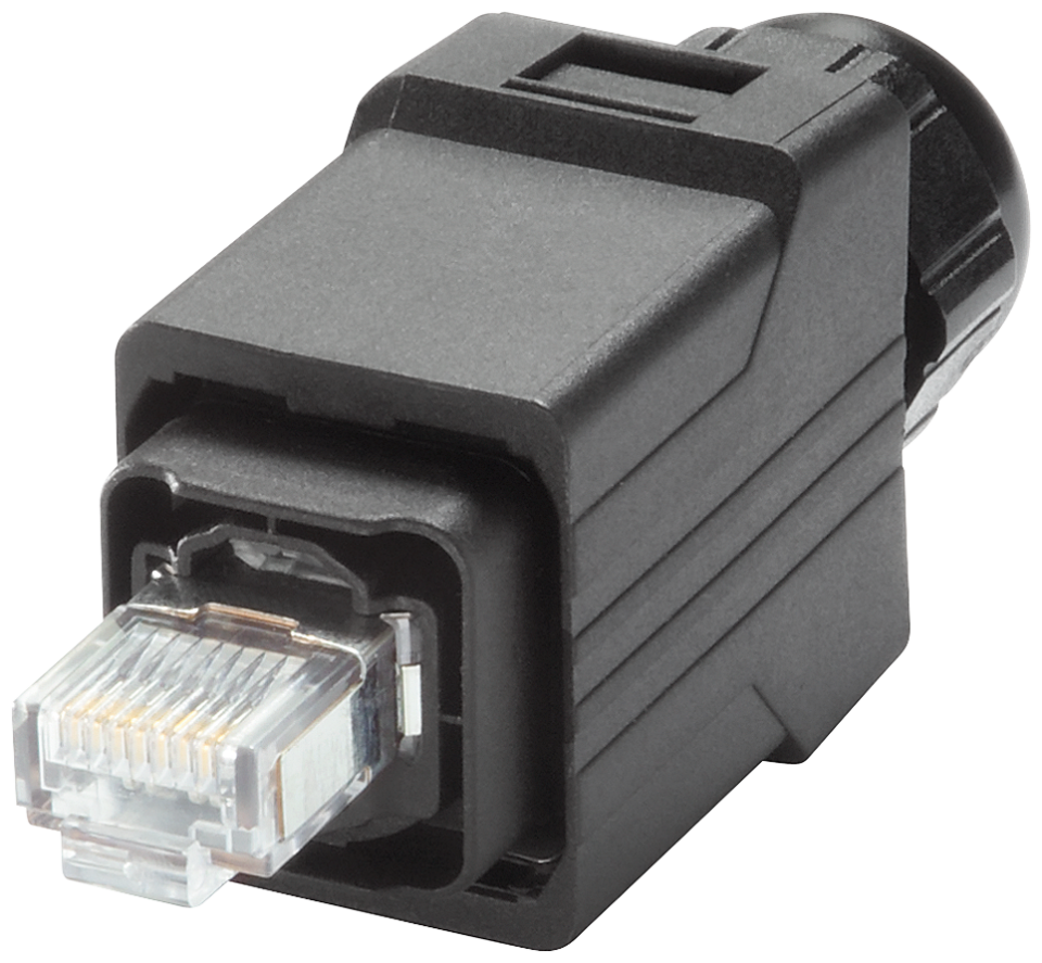 6GK1901-1BB10-6AA0 IE RJ45 plug PRO, IP65 push-pull connector for on-site