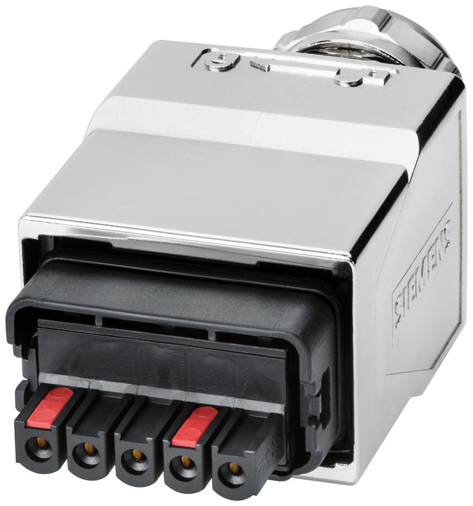 6GK1907-0AB11-6AA0 Power Plug PRO 5-pole Push Pull power plug with metal