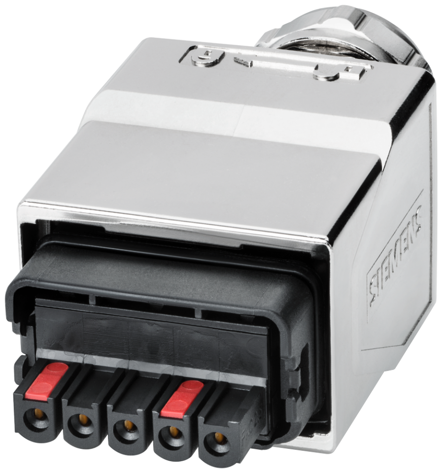 6GK1907-0AB11-6AA0 Power Plug PRO 5-pole Push Pull power plug with metal