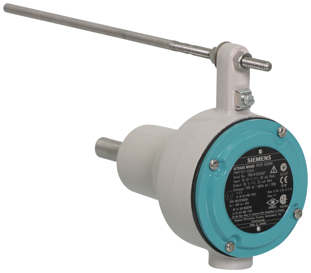 7MH7177-1AD10-0 SITRANS WS300 Speed sensor: shaft mounted, 0.3 â€¦