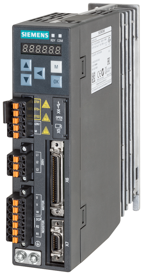 6SL3210-5FB10-1UA2 SINAMICS V90, Input voltage: 200-240 V 1/3-phase AC