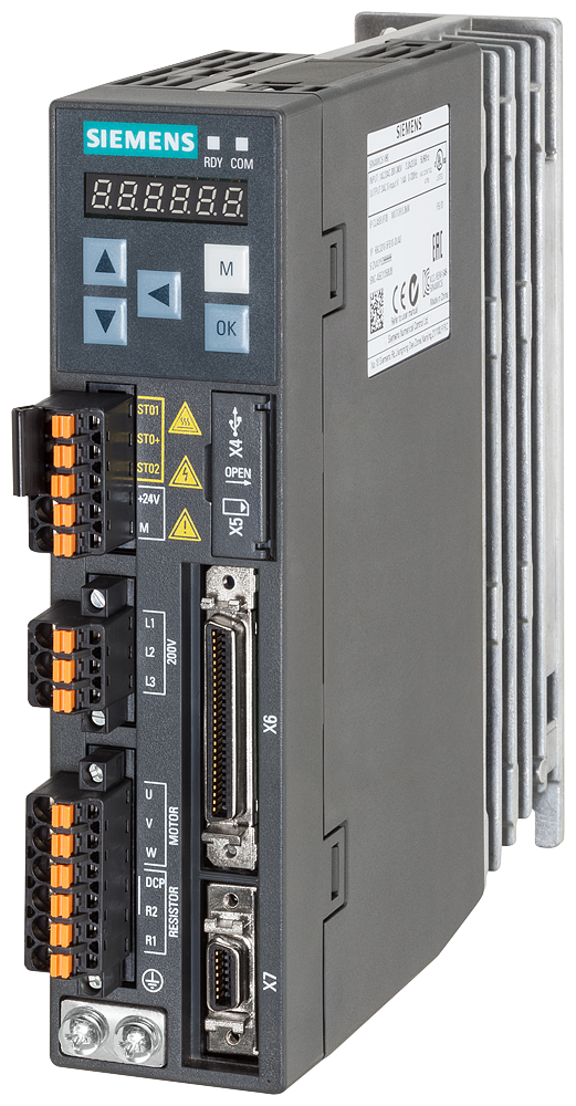 6SL3210-5FB10-2UF2 SINAMICS V90, with PROFINET Input voltage: 200-240