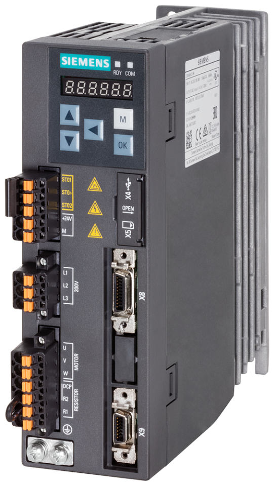 6SL3210-5FB10-4UF1 SINAMICS V90, with PROFINET Input voltage: 200-240