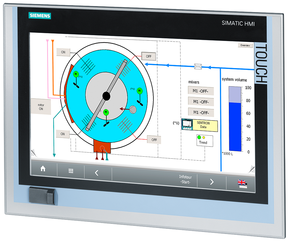 6AV7882-0DB50-8NA0 SIMATIC IPC277E (Nanopanel PC); 15inch Touch TFT; 2x
