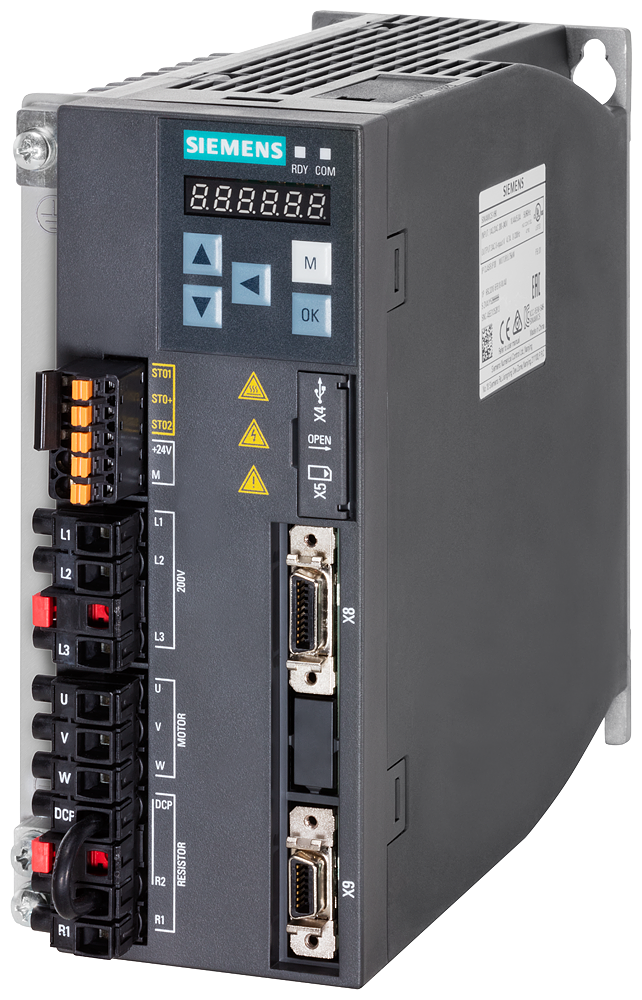 6SL3210-5FB10-8UF0 SINAMICS V90, with PROFINET Input voltage: 200-240