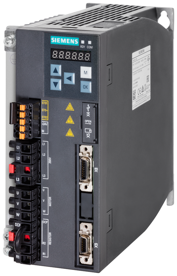 6SL3210-5FB10-8UF0 SINAMICS V90, with PROFINET Input voltage: 200-240