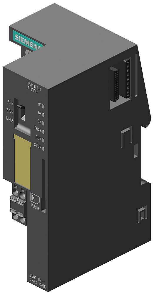 6ES7151-7FA21-0AB0 *** spare part *** SIMATIC DP, IM151-7 F-CPU for ET200S,