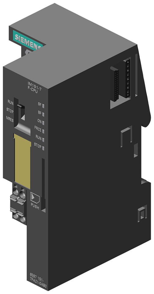 6ES7151-7FA21-0AB0 *** spare part *** SIMATIC DP, IM151-7 F-CPU for ET200S,