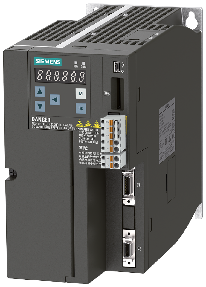 6SL3210-5FE12-0UF0 SINAMICS V90, with PROFINET Input voltage: 380-480