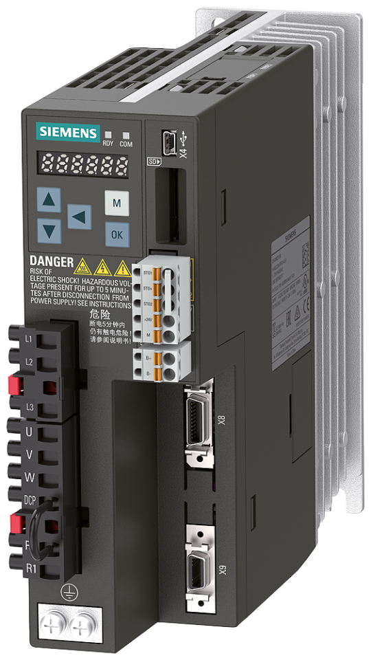 6SL3210-5FE10-4UF0 SINAMICS V90, with PROFINET Input voltage: 380-480